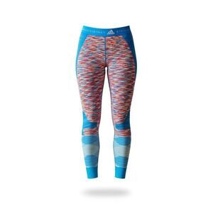 Stella McCartney x Adidas Turquoise Multicolor Leggings M